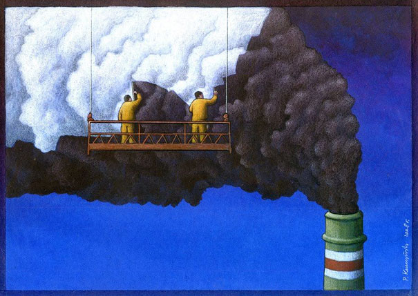 Pawel Kuczynski satiricke ilustracie 1