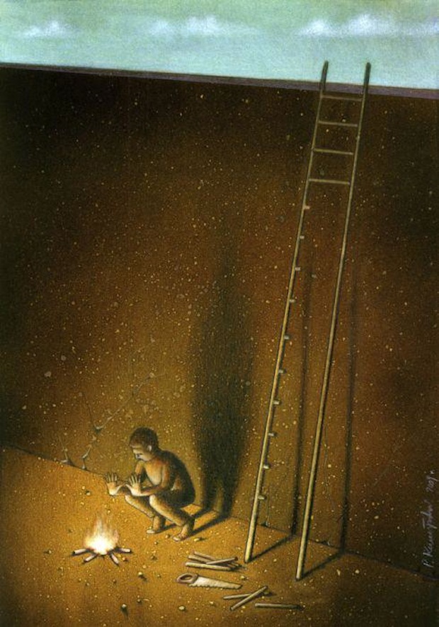 Pawel Kuczynski satiricke ilustracie 11