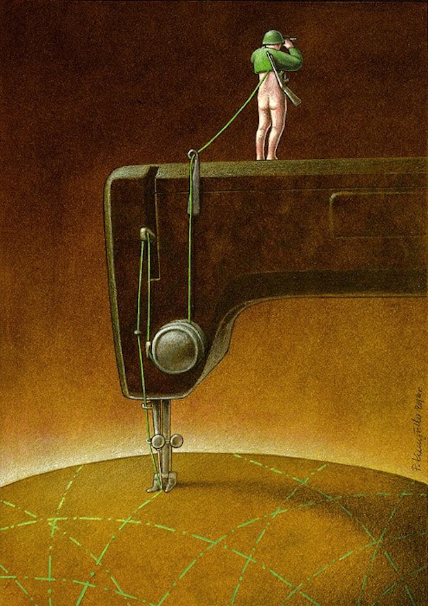 Pawel Kuczynski satiricke ilustracie 12