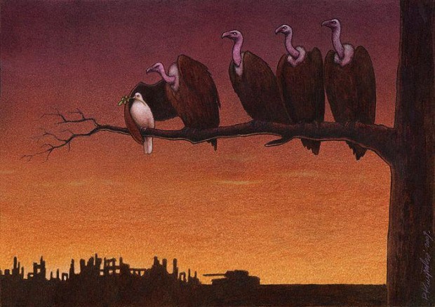 Pawel Kuczynski satiricke ilustracie 17