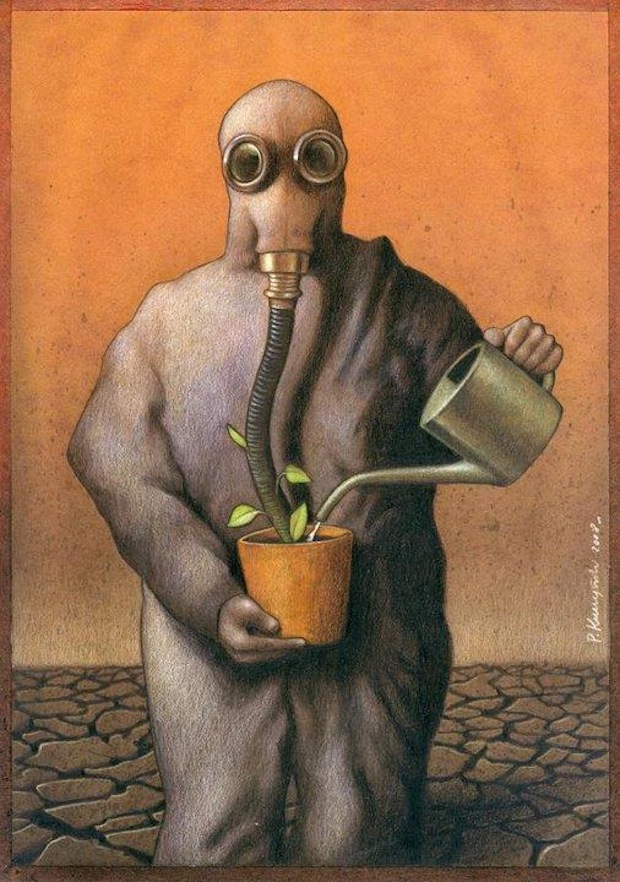 Pawel Kuczynski satiricke ilustracie 19