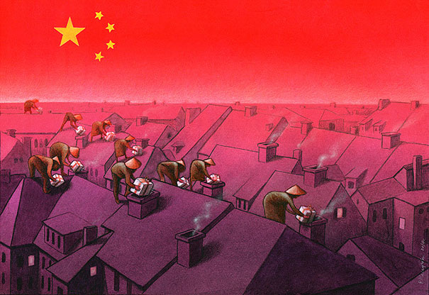 Pawel Kuczynski satiricke ilustracie 2