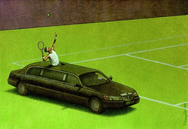 Pawel Kuczynski satiricke ilustracie 26