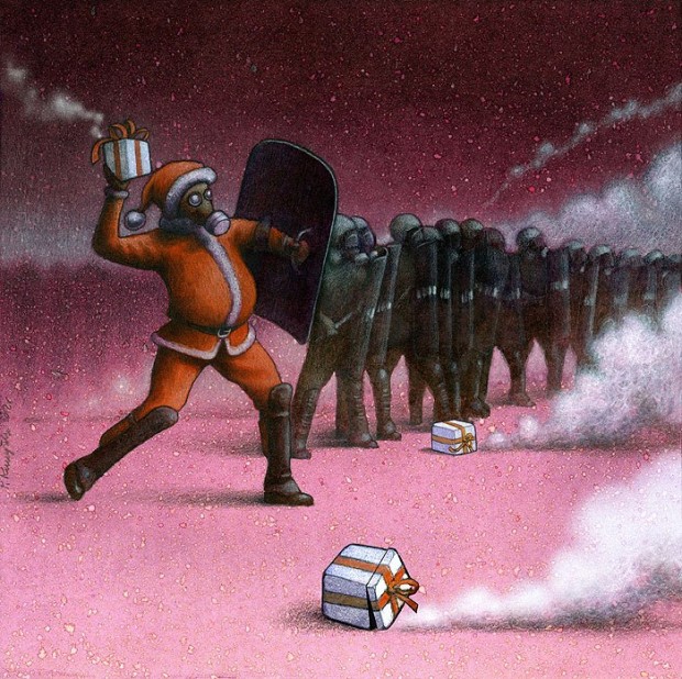 Pawel Kuczynski satiricke ilustracie 29