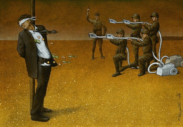 Pawel Kuczynski satiricke ilustracie 37