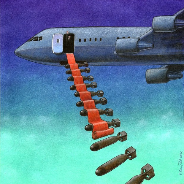 Pawel Kuczynski satiricke ilustracie 38