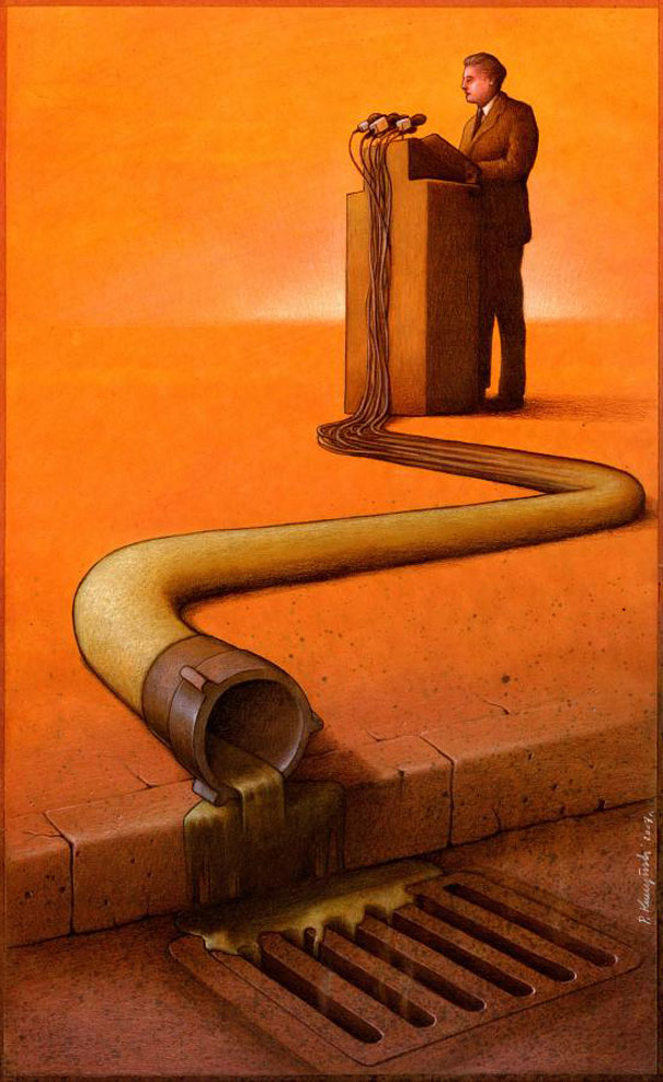 Pawel Kuczynski satiricke ilustracie 5