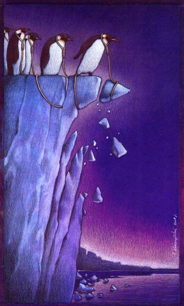 Pawel Kuczynski satiricke ilustracie 52