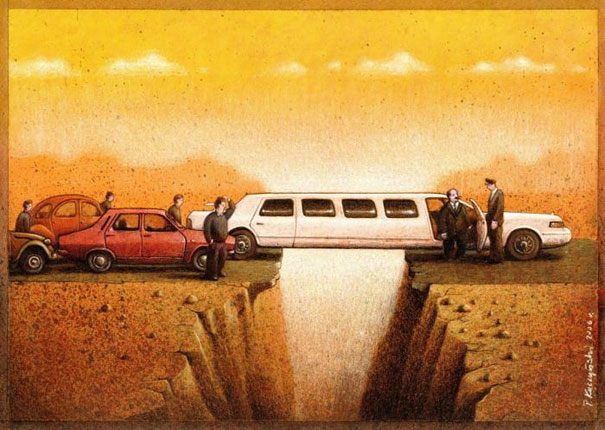 Pawel Kuczynski satiricke ilustracie 53