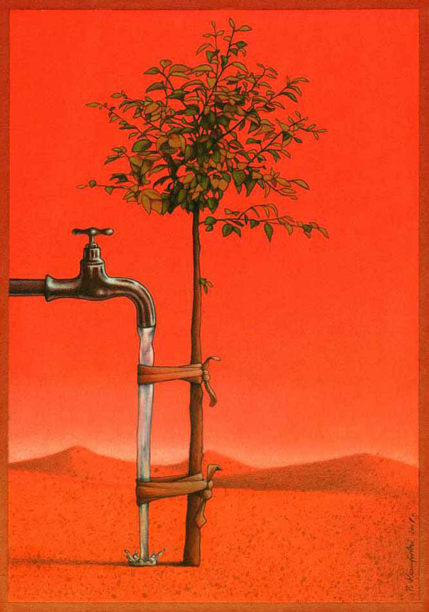 Pawel Kuczynski satiricke ilustracie 54