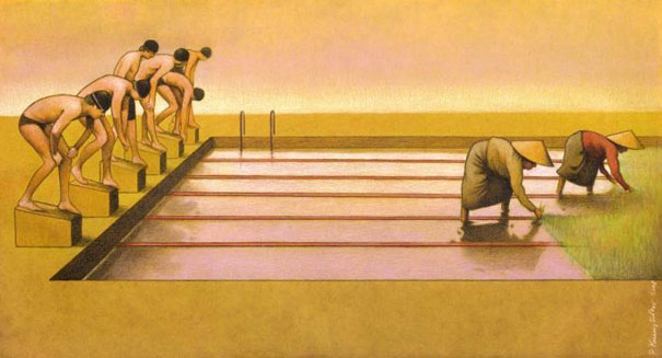 Pawel Kuczynski satiricke ilustracie 57