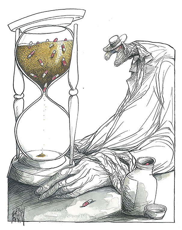 Angel Boligan surrealisticke karikatury 10