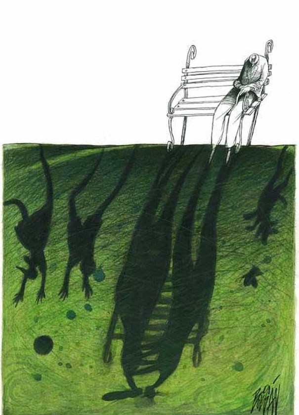 Angel Boligan surrealisticke karikatury 17