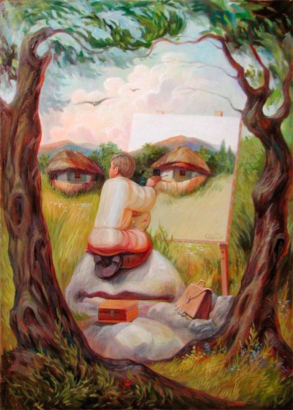 opticke iluzie Oleg Shuplyak 10