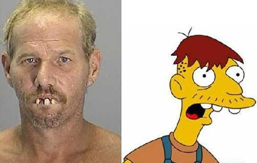 simpsons look alike