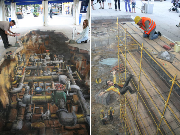 Julian Beever chodnikovy picasso 30a