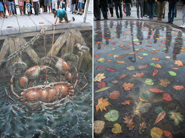 Julian Beever chodnikovy picasso 33a