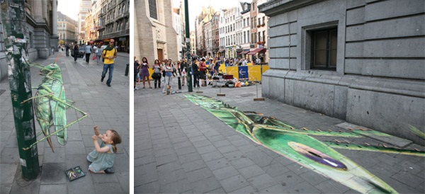 Julian Beever chodnikovy picasso 36b