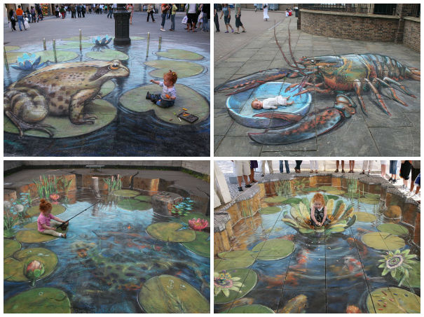 Julian Beever chodnikovy picasso 4aa