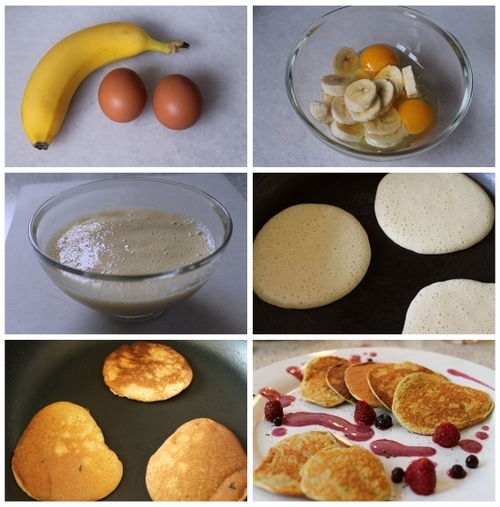 bananove palacinky z 2 ingrediencii 1