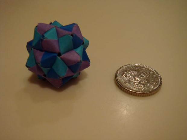 miniaturne origami dielka 14