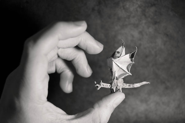 miniaturne origami dielka 3