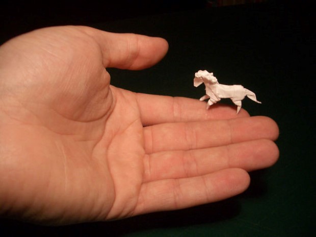 miniaturne origami dielka 9