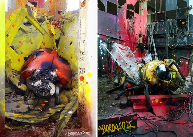 Artur Bordalo sochy zvierat z odpadu 5