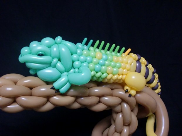 Masayoshi Matsumoto zvierata vytvorene z balonov 2