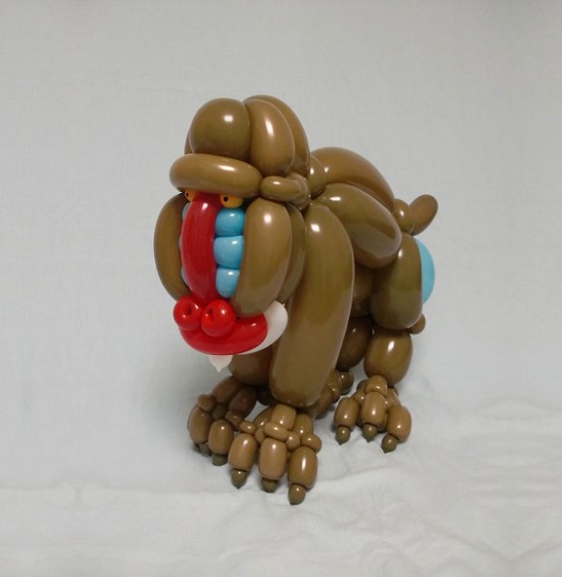 Masayoshi Matsumoto zvierata vytvorene z balonov 9