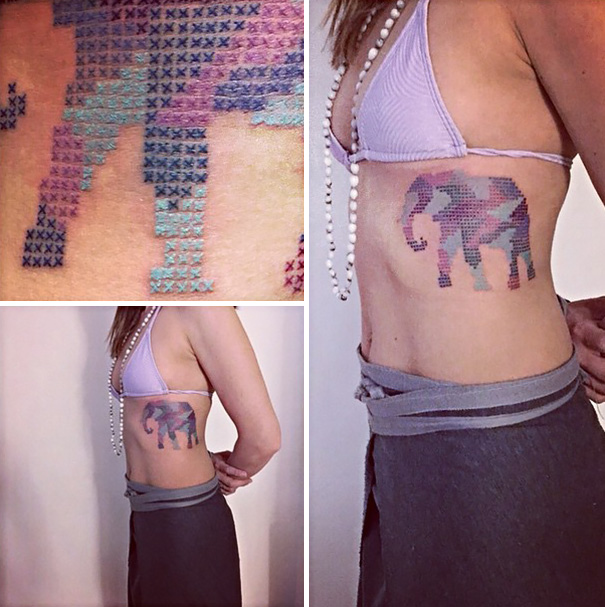 Eva Krbdk vysivane tetovania krizikovym stehom 5