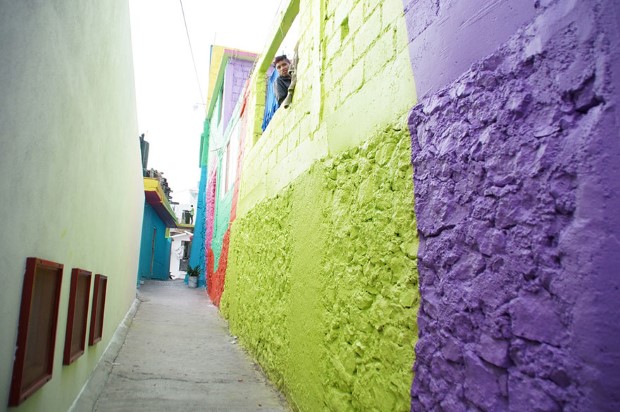 Germen Crew Palmitas Mexiko street art malby domov 8