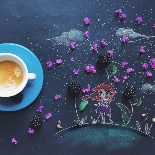 Cinzia Bolognesi ilustracie pribehy ranajsej kavy 3
