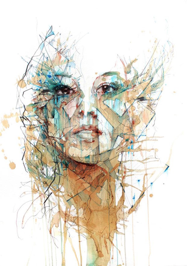 Carne Griffiths malovanie cajom vodkou whiskey 3