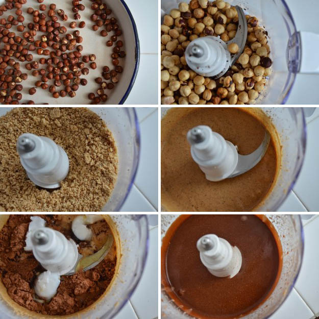 Zdravá vegánska homemade nutella postup