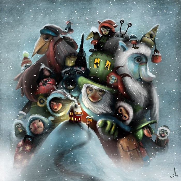 Alexander Jansson rozpravkove ilustracie 11