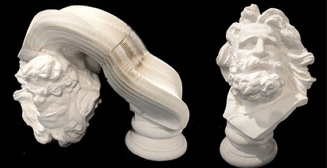 Li Hongbo papierove sochy 8