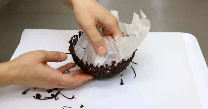 Čokoládové misky, rýchlo a jednoducho | DIY návod ako postupovať