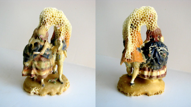 Aganetha Dyck - Honeybee Alterations vcelie plasty na soskach 6