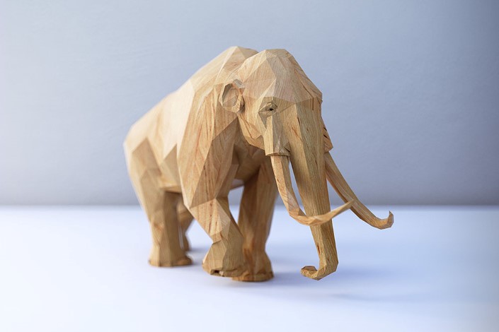 Mat Szulik drevene 3D vizualizacie zvierat 3