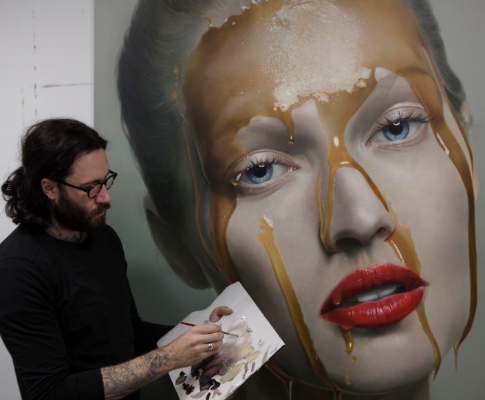 Mike Dargas fotorealisticke malby umenie 7