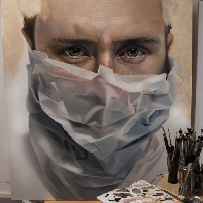 Mike Dargas fotorealisticke malby umenie 9