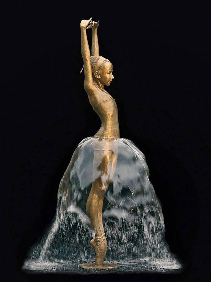 bronzove fontany Malgorzata Chodakowska 1