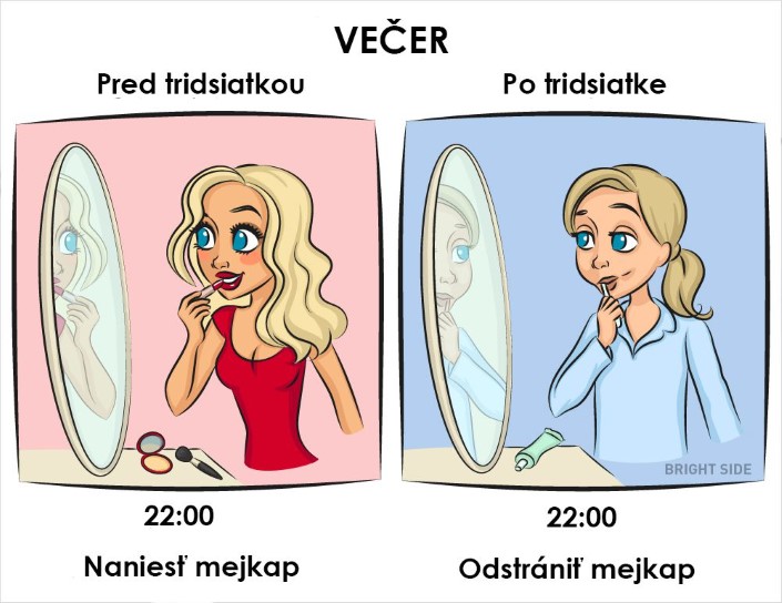 ilustracie zivot pred a po tridsiatke 7