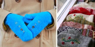 Rukavice zo svetra | DIY návod ako premeniť starý sveter na rukavice