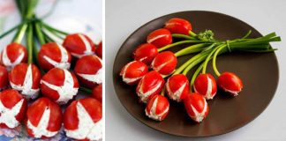 Recept na umenie: Jedlá kytička tulipánov | Tulipánový šalát