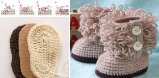 Háčkované UGG topánočky pre bábätká a deti | DIY návody ako na to