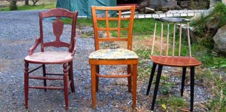 Ako využiť staré stoličky | Lavička zo starých stoličiek | Nápady a návody