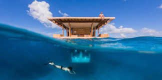 Podmorský hotel Manta Resort s výhľadom ako z ríše snov