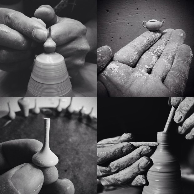 Ručne vyrábaná miniatúrna keramika | Jon Almeda 01